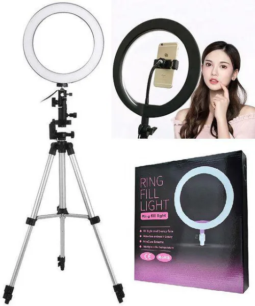 3110 Tripod with Ring Light 1M / 26cm Ring Light | 417