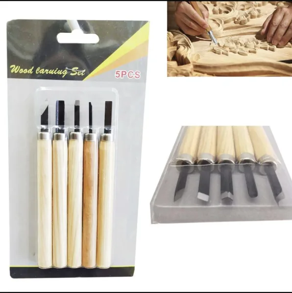 Product Image	5 Wood Carving Tools | 1309