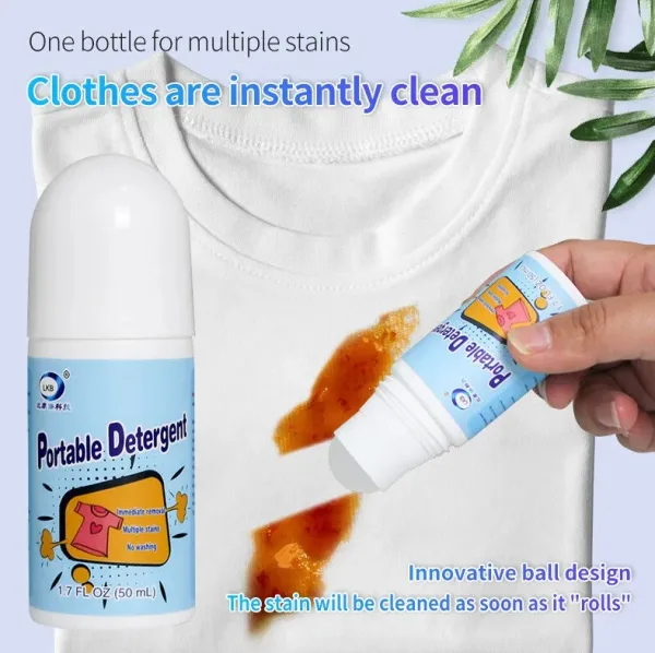 50Ml Clothes Stain Removal Rolling Ball Oil Stain Cleaning Detergent Decontamination Pen Cleaning Du | 82665