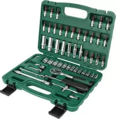 53Pcs Socket Set 53 Pcs Tool Set Tool Box - Delivery -430/- | 532