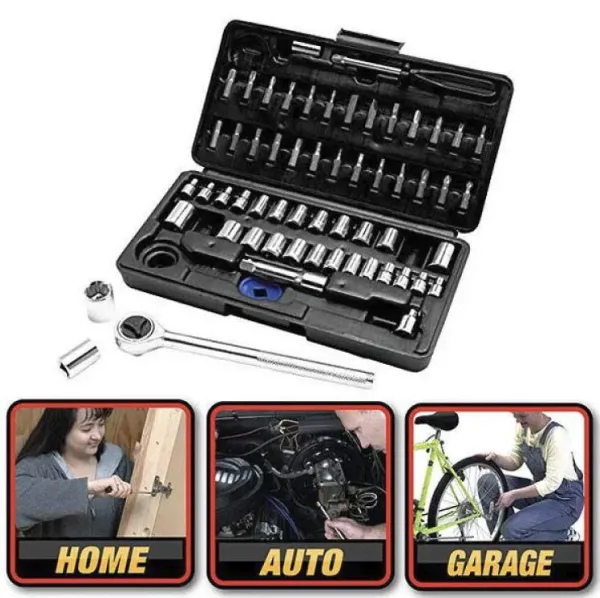 60pcs Tool Kit With Screwdriver (Delivery 430/-) | 315