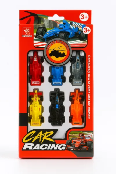 6Pcs Set Children Mini Plastic Racing Toy | 445