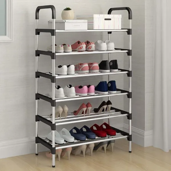 7 Layer Stainless Steel Shoe Rack | 727