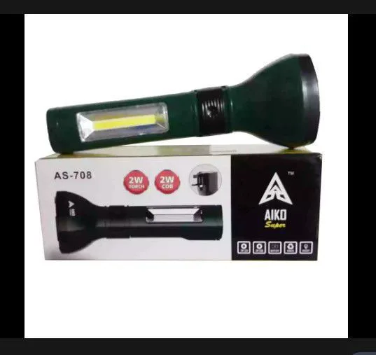 Aiko AS-708 Rechargeable Touch With COB Light | 1464
