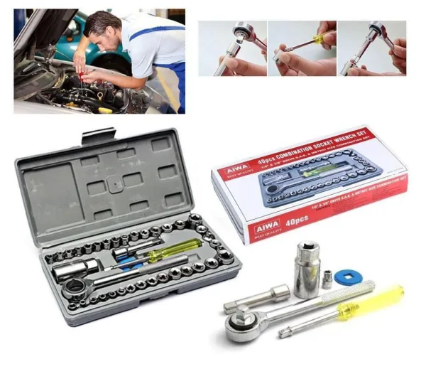 Aiwa 40 Pcs Tool Set | 1380