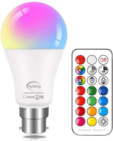 B22 Bulb RGB Normal Bulb | 1195