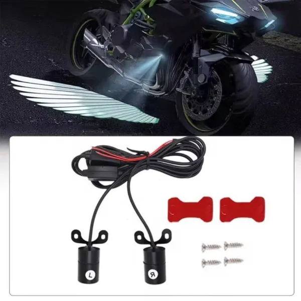 Bike Angel Wing Light Fog Lamp Motorbike LED (Universal For Bike, Pack of 2) | 696