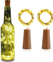 Bottle Lights LED Bottle Fairy String Lights with Cork for Party Wedding Decoration Lights 3M - Incl | 1603