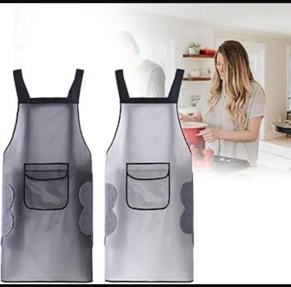 Chef Apron Cooking Apron Waterproof Oil Proof Apron for Chef Salon Men Women Random Clrs | Kitchen, | 1070