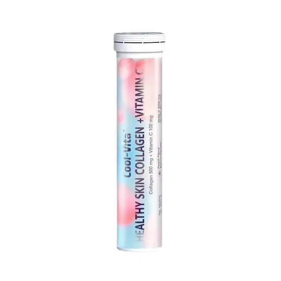 Cool Vita Healthy Skin Collagen + Vitamin C – 20 Tablets | Healthy Skin Supplement | 33641