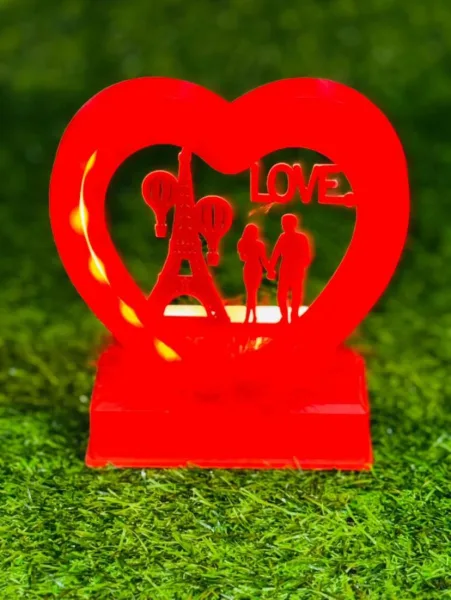 Couple Ornament with Night Light valentine Gift 7CM - Model 4 | 1501
