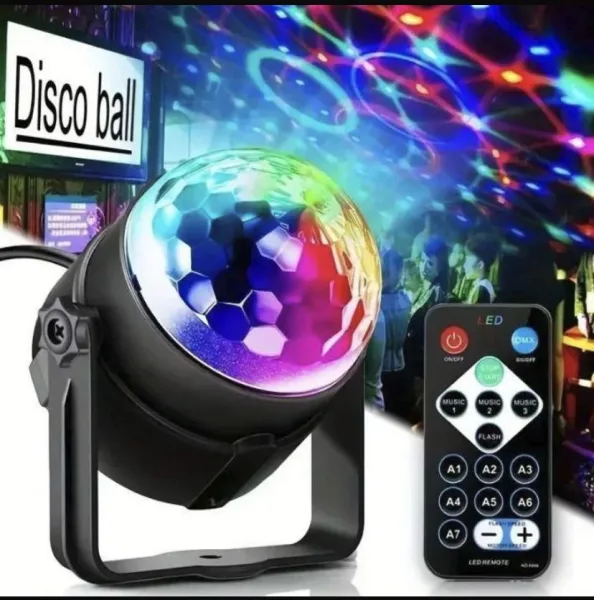 DJ Podda Rotating Light Normal With Out Remote AC Power | 476