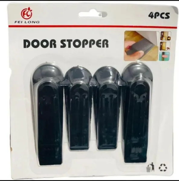 Door Stopper 4 Pcs 2 Size Plastic | 500