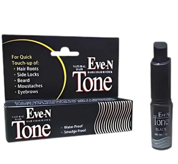 EVE-N Tru Tone Semi Permanent Hair Dye Stick For Hair Roots Touch-Up I Black | 7g | 650