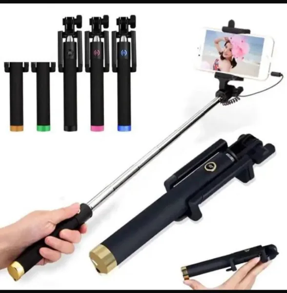 Extendable Wired Selfie Stick Monopod Selfi Stick | 1698
