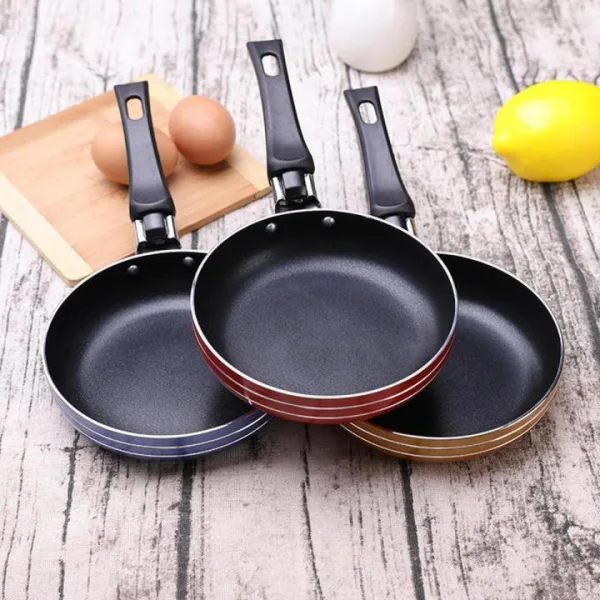 Frypan Non Stick Cookware Tools Kitchen 1x Mini Frying Pan Saucepan Egg Pancake 14cm | 1421
