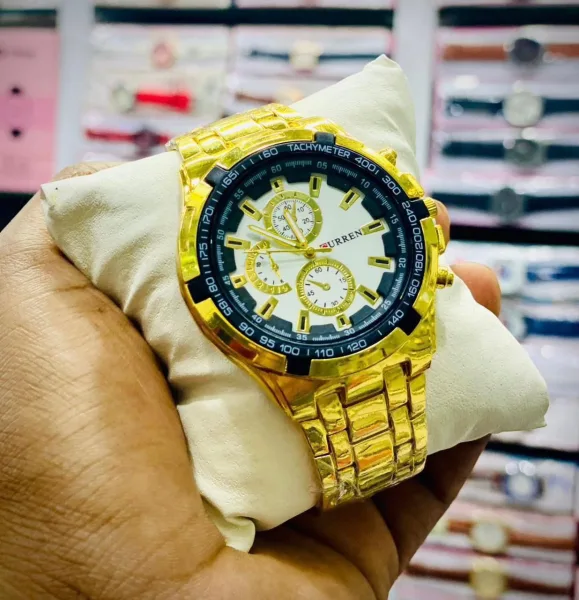 Gold Edition Edifice Or Curren Casio Classic Watch - Watch Model | 1261