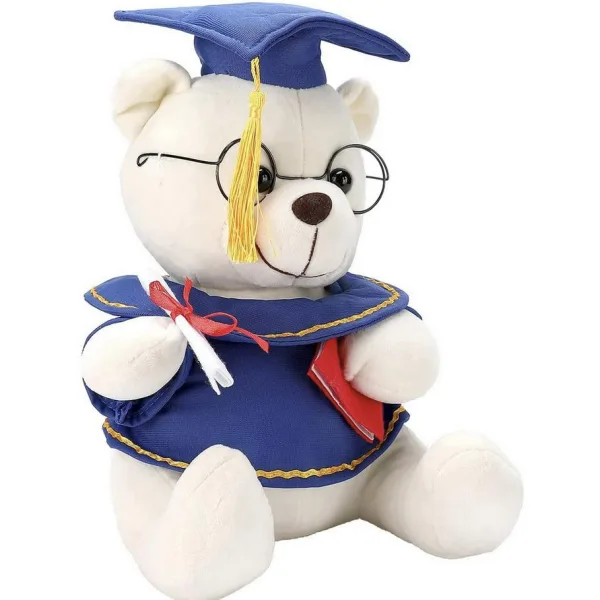 Graduation Bears Grad Gifts Plush Teddy Bear Doll with Graduation Cap, Decorative Plush Animal Gradu | 1679