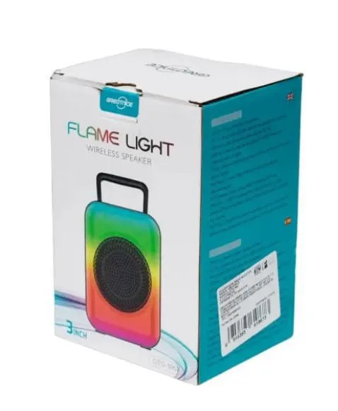 Greatnice Flame Light Wireless Speaker 3 inch | 822