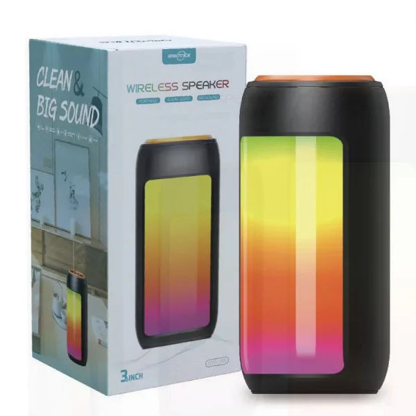 GTS-1741 10w Sound Bt Speaker Mini Plastic 3 Inch Led Flashlight Usb Wireless Speaker | 418