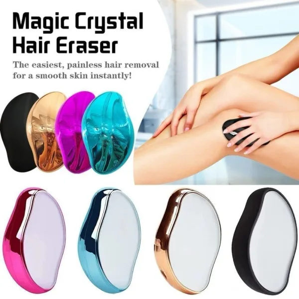 Hair Removal Stone Depilatory Gum Eraser Scrub Netscroll Painless Epilator Beauty Woman Body Crysta | 1284