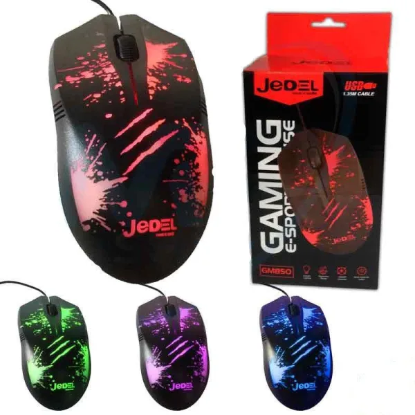 JEDEL GM850 RGB Color USB Wired Gaming Mouse | 291