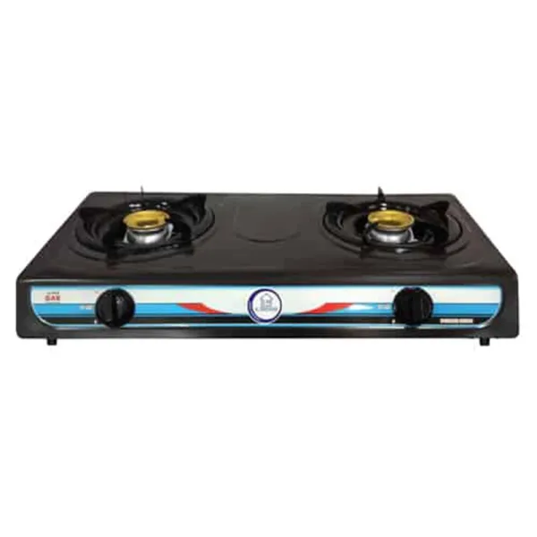 Kawashi Gas Cooker Double Burner Black Clr (Delivery - 590/-) - Wholesale Onlocation | 673