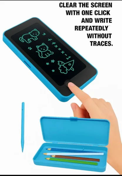 LCD Drawing Pencil Box for Kids, 7 Inch Screen | 1645
