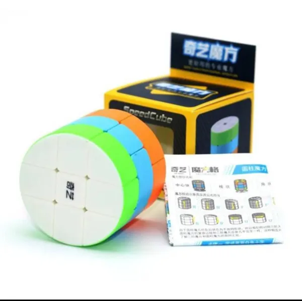 Magic Cube 3 Order Cylindrical Frosted Feel And Adjustable Elasticity 3X3 Speed Cube Durable ABS Mat | 1243