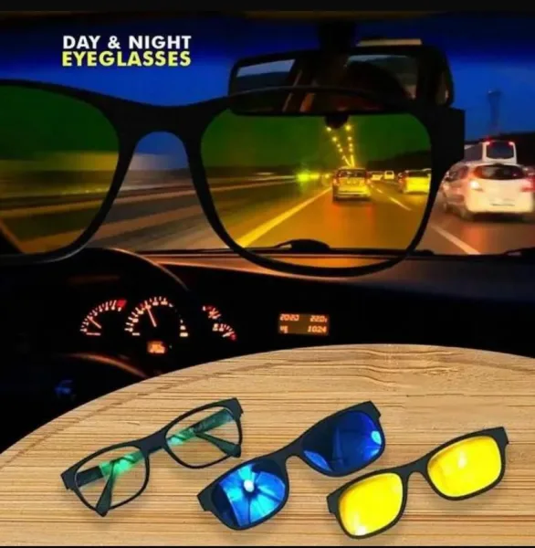 Magic Vision 3 in 1 Quick Change Magnet Lenses Frame Sunglasses | 459
