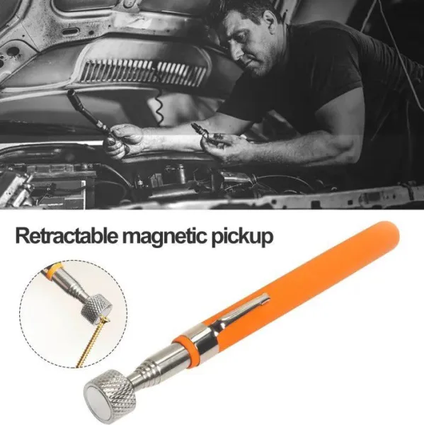 Magnet Stick Pickup Tool Compact Telescopic Magnetic Pickup Tool with Pocket Clip Portable Extendabl | 127