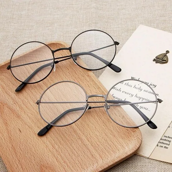 Mari Clear Round Sunglasses Stainless Steel All Material Fashionable Boy & Girl Sunglasses | 403