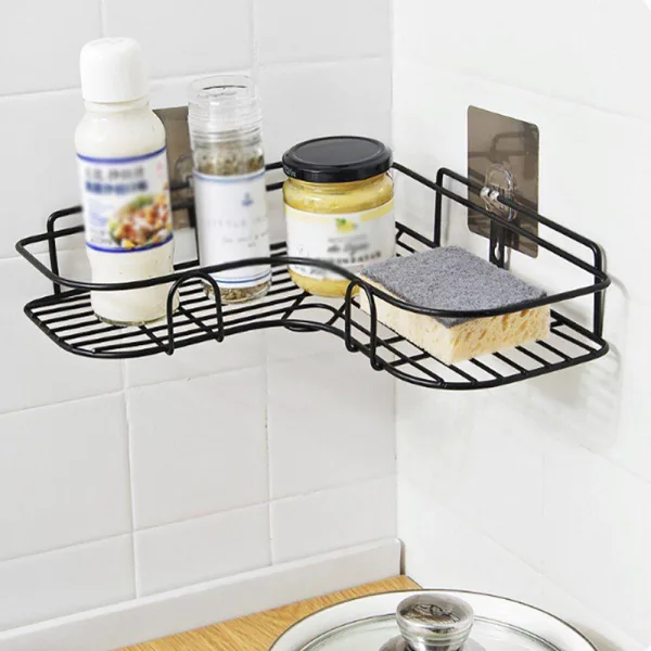 Metal Bathroom Rack Storage Shelves | 1013