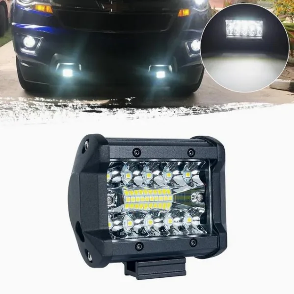 Mini LED Fog Light Bar White Flood Beam for 4x4 SUV, Bike (Single Pcs) | 1487