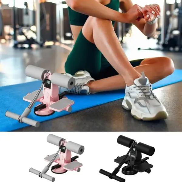 SIT UP ASSISTANT WITH SUCTION CUP AND PULL ROPE