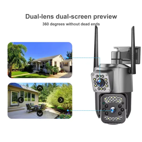 4 MP DUAL LENS 4G SIM CAMERA