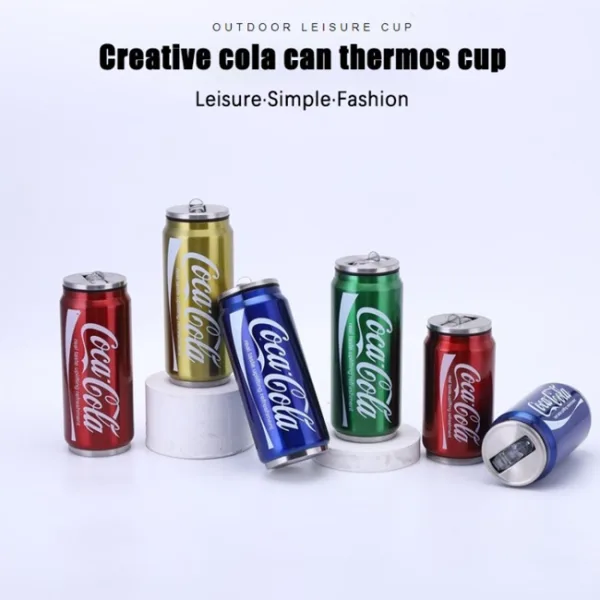CREATIVE COCA COLA WATER CAN THERMOS TUMBLER 500 ML