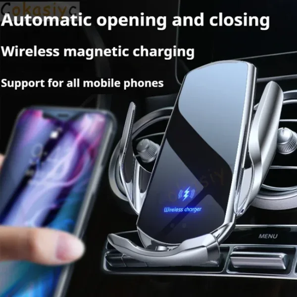WIRELESS CAR CHARGER PHONE HOLDER