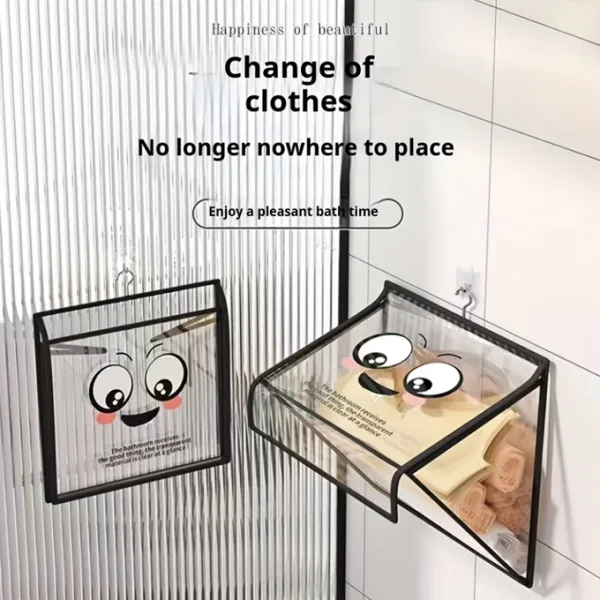 BATHROOM HANGING TRANSPARENT HANGING BAG