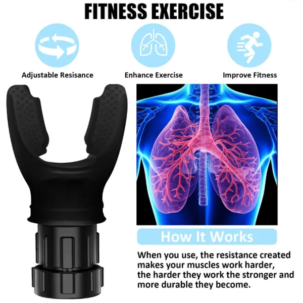 PORTABLE BREATHING EXERCISE TRAINER