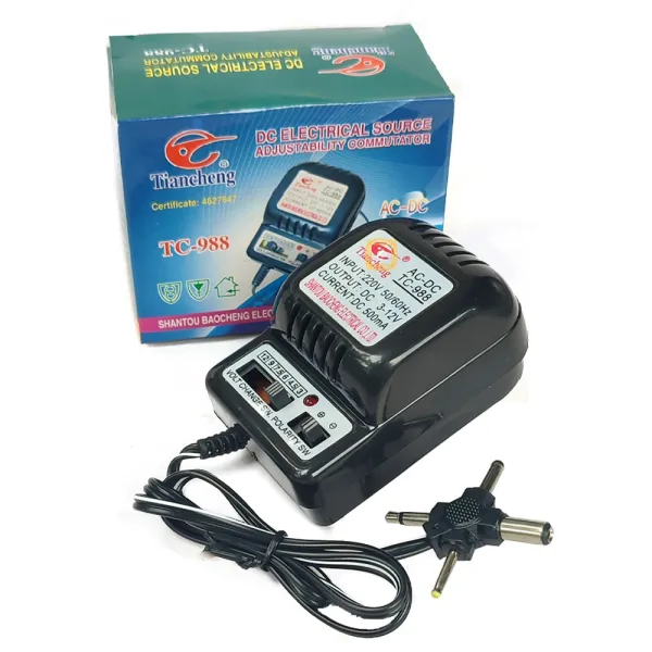 12V 500mA AC To DC Electrical Source Power Pack Converter Regulation | 138