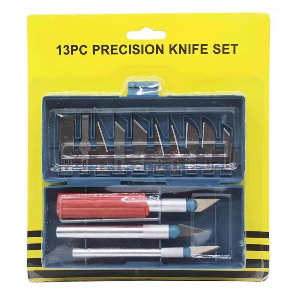 13PC Graver Alloy Sharp Blade Precision Knife Set Mud Sculpture Paper Carving Knife | 635
