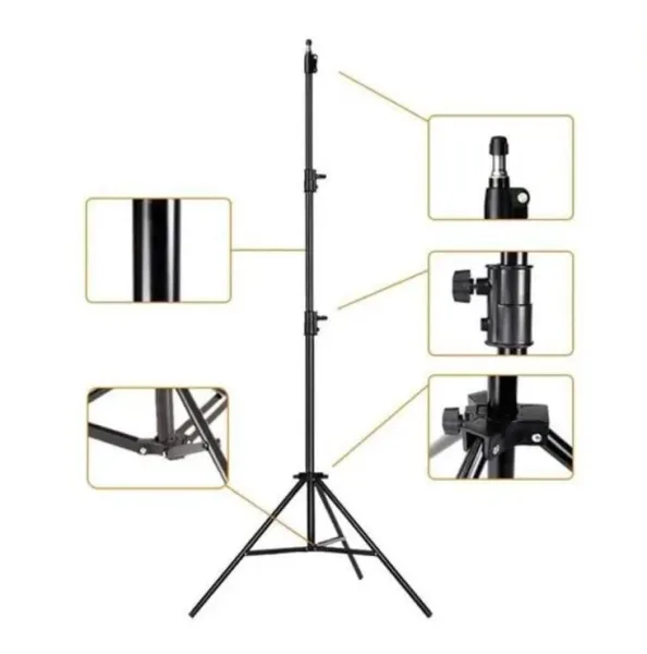 2.1M/7ft Tripod Stand for Ring Light Photo Video Lighting Video Portrait | 415
