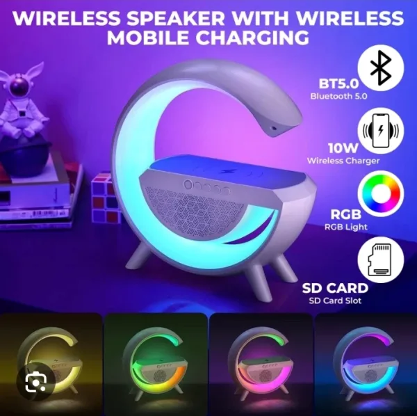 GOOGLE SPEAKER & WIRELESS CHARGER