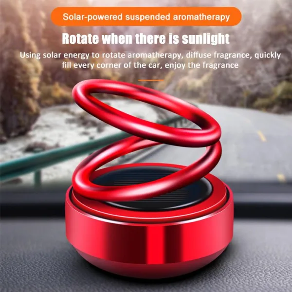 2 RING SOLAR CAR ROTATING DIFFUSER