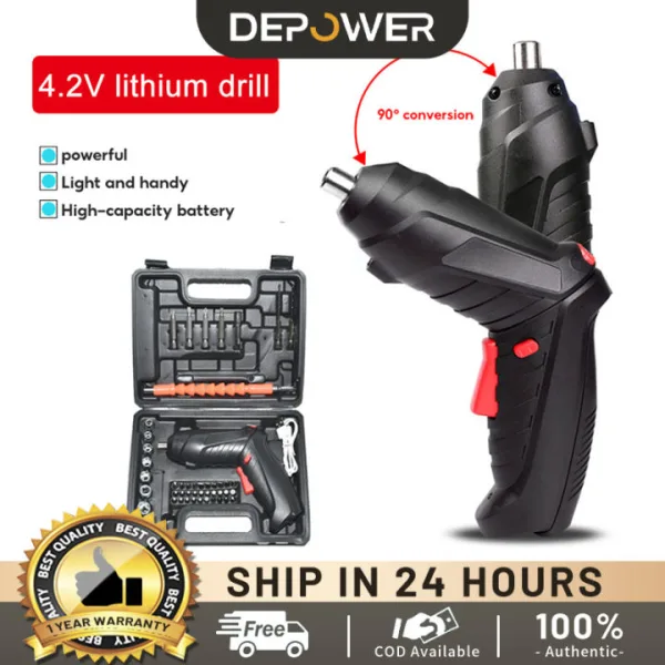 MULTI FUNCTION 48 PCS CORDLESS TOOL KIT