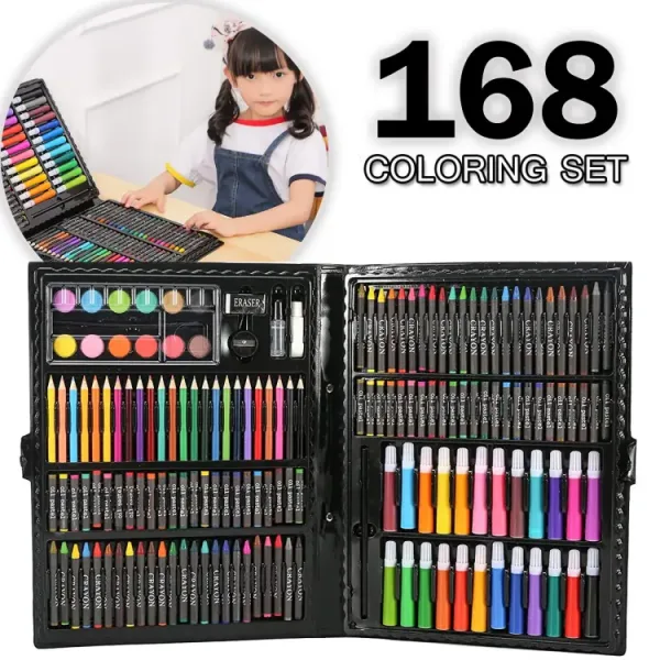 SUPER MEGA ART SET 168 PCS
